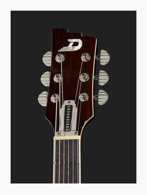 Duesenberg Starplayer TV Deluxe Black, selettore pickup e jack di uscita
