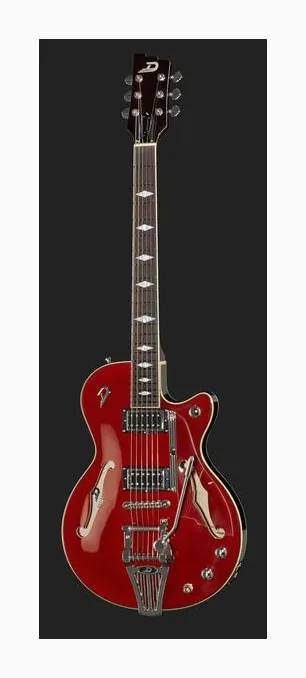 Duesenberg Starplayer TV Deluxe CR, pickup e manopole dei controlli