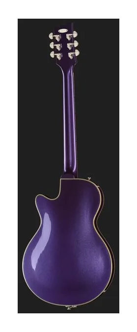 Duesenberg Starplayer TV Galaxy Burst, manico e tastiera visti di lato