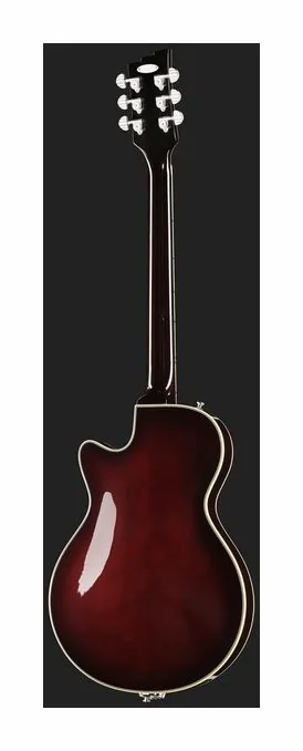 Duesenberg Starplayer TV Gold Burst, paletta con meccaniche e logo