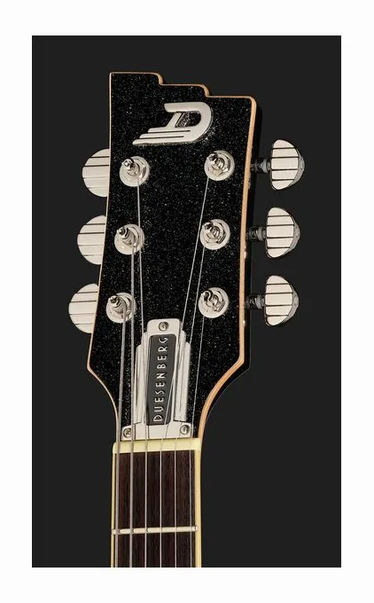 Duesenberg Starplayer TV Midnight Flake, curve del body viste dall'alto