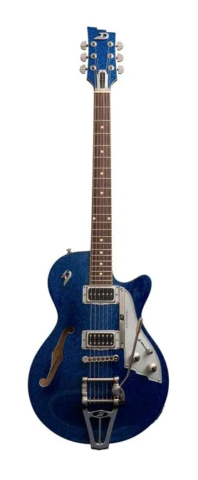 Duesenberg Starplayer TV Ocean Flake in primo piano frontale
