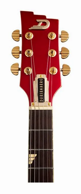 Duesenberg Starplayer TV Phonic Balboa PR, paletta con meccaniche e logo