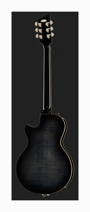 Duesenberg Starplayer TV Silver Sparkle, pickup e manopole dei controlli