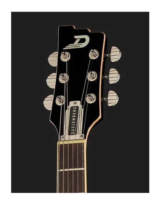 Duesenberg Starplayer TV Silver Sparkle, curve del body viste dall'alto
