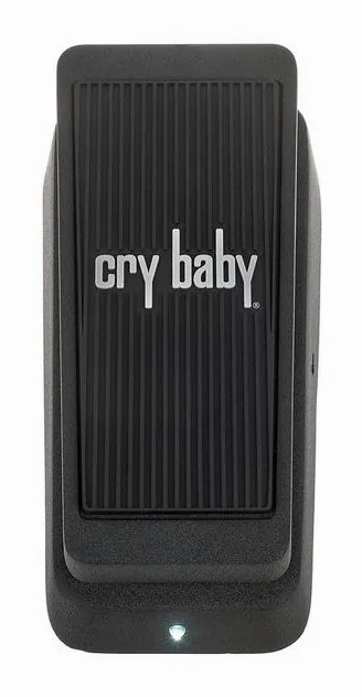 Dunlop CBJ95 Cry Baby Junior Wah, grafica del pannello superiore