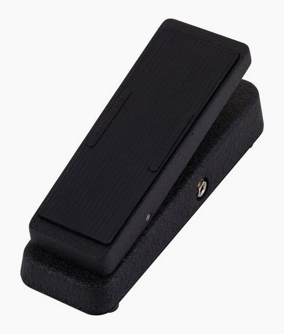 Dunlop Clyde McCoy Cry Baby Wah, footswitch in primo piano