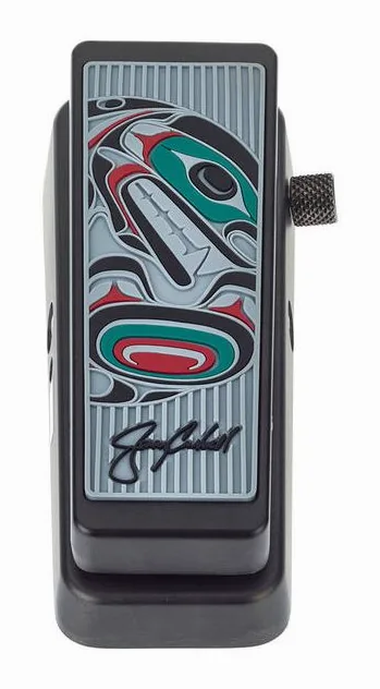 Dunlop Cry Baby Cantrell Blk Edition, manopole viste dall'alto