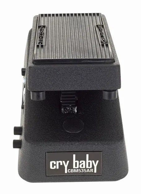 Dunlop Cry Baby Mini 535Q Auto Return, manopole viste dall'alto