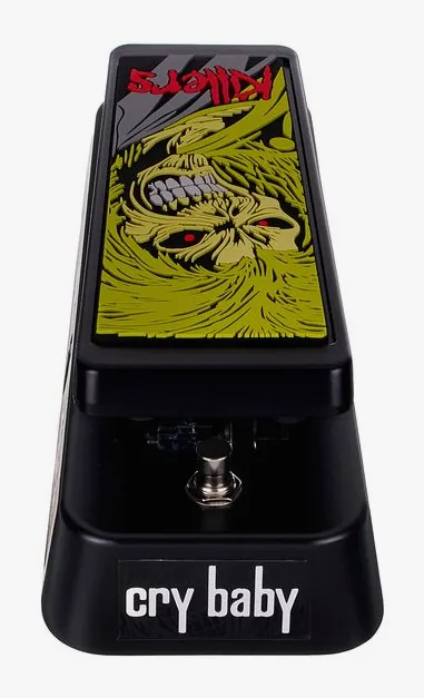 Dunlop Iron Maiden Killers Cry Baby, manopole viste dall'alto