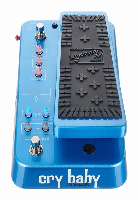 Dunlop JCT95 Justin Chancellor Wah, led e interruttore a pedale