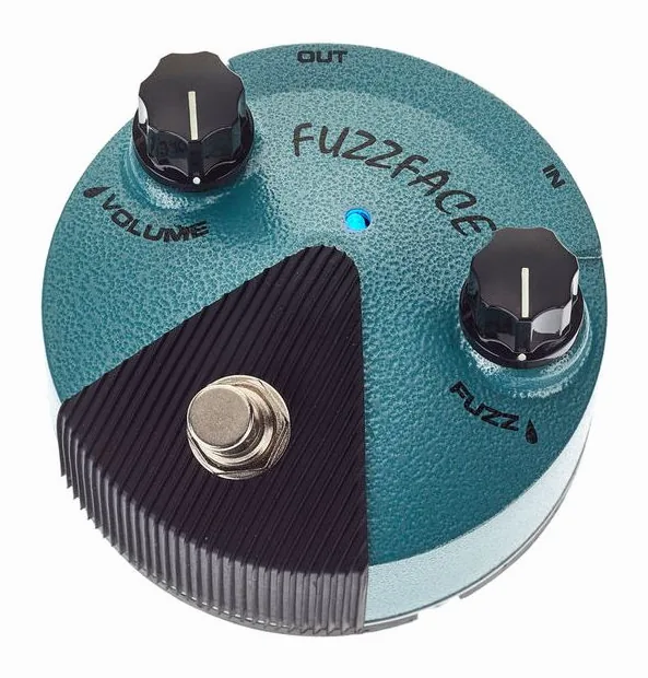 Dunlop Jimi Hendrix Fuzz Face Mini, connettori sul retro dell'unita