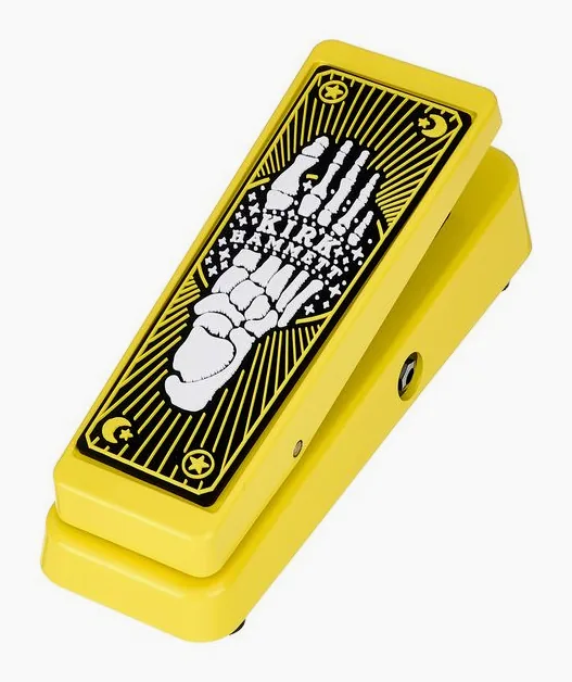Dunlop Kirk Hammett Cry Baby Wah fotografato frontalmente