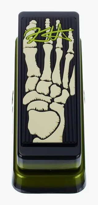 Dunlop Kirk Hammett Signature Wah, led e interruttore a pedale