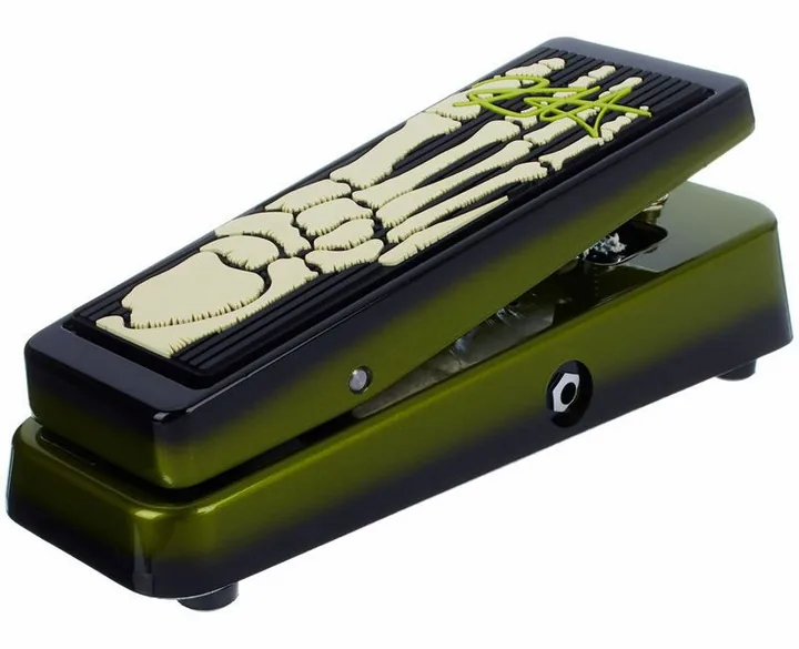 Dunlop Kirk Hammett Signature Wah, grafica del pannello superiore