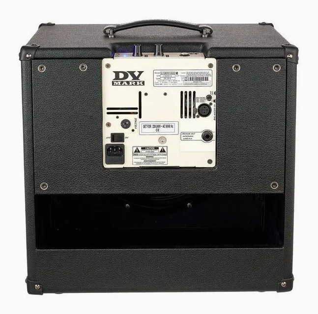 DV Mark DV Powered Cab 112/60, pannello dei controlli in primo piano