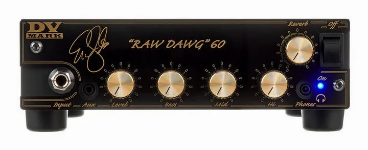 DV Mark Raw Dawg 60, pannello dei controlli in primo piano