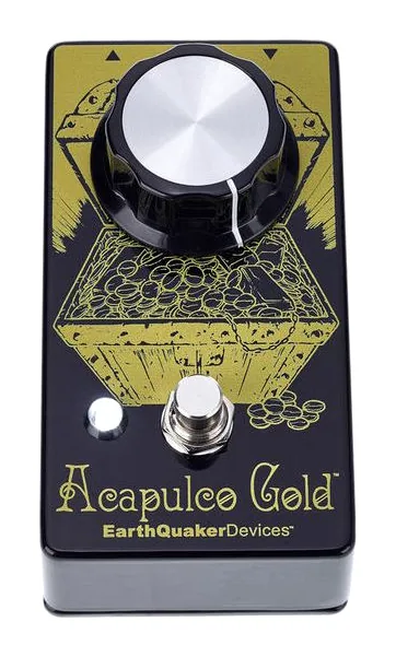 EarthQuaker Devices Acapulco Gold V2, ingressi e uscite laterali