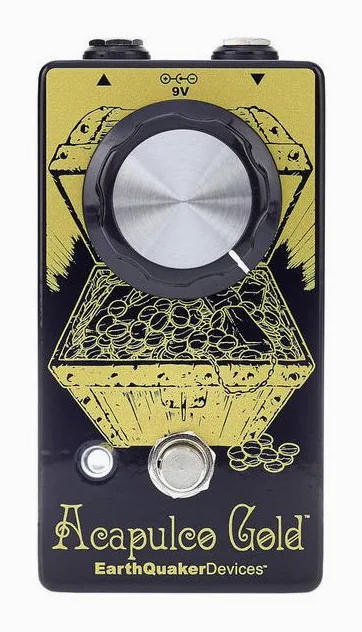 EarthQuaker Devices Acapulco Gold V2, grafica del pannello superiore