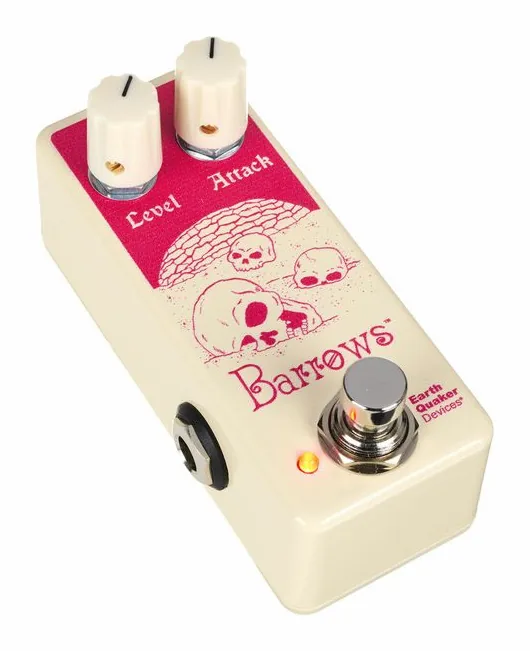 EarthQuaker Devices Barrows Fuzz Attacker, led e interruttore a pedale
