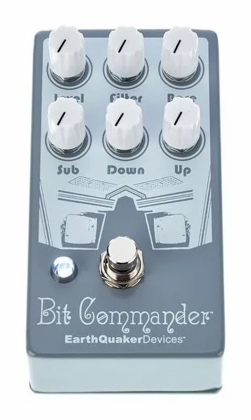 EarthQuaker Devices Bit Commander V2, manopole viste dall'alto