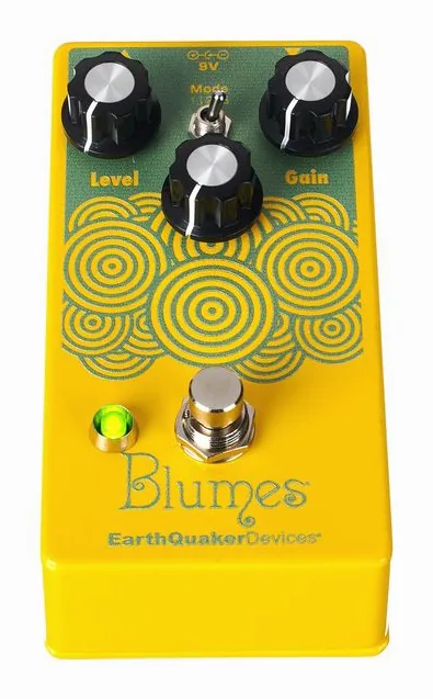 EarthQuaker Devices Blumes Low Signal Shredder, manopole viste dall'alto