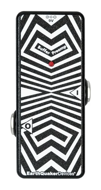 EarthQuaker Devices Buffer/ Preamp, connettori sul retro dell'unita