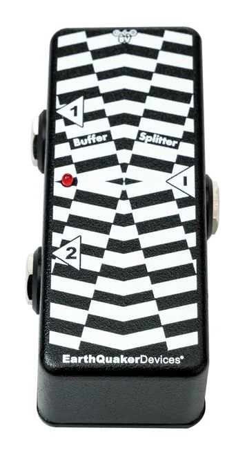 EarthQuaker Devices Buffer/Splitter, manopole viste dall'alto