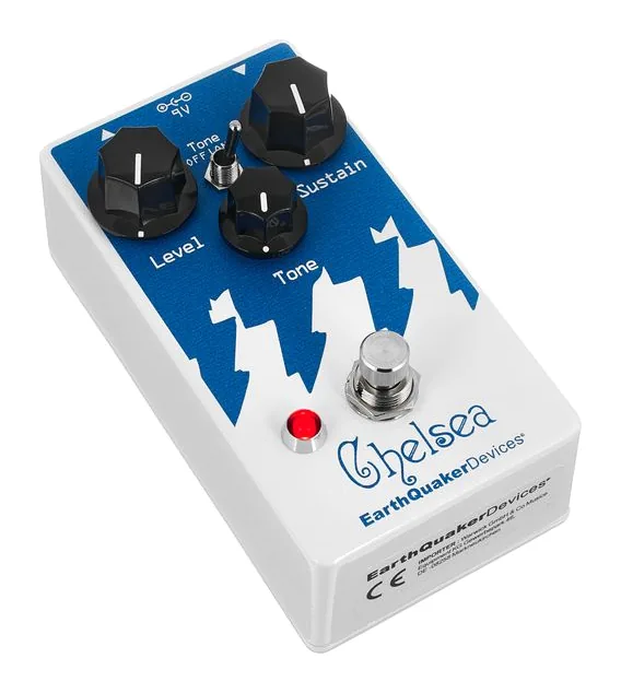 EarthQuaker Devices Chelsea - Low End Fuzz Driver, grafica del pannello superiore