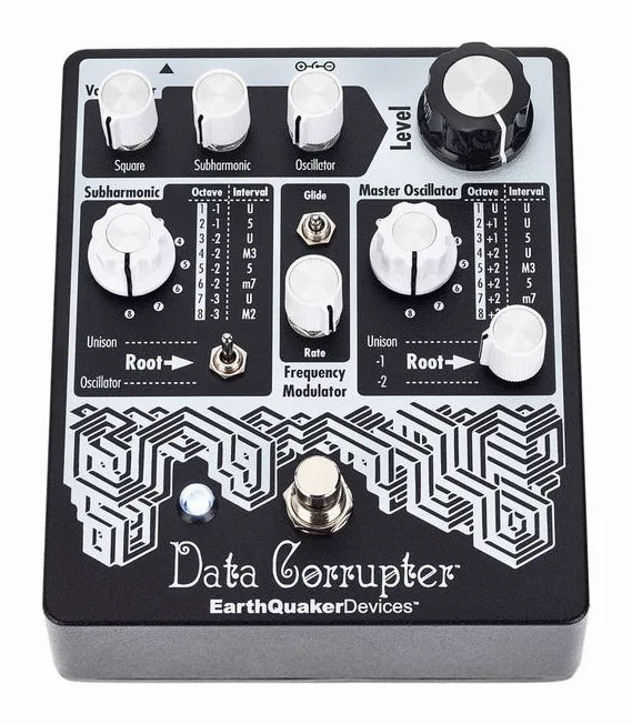 EarthQuaker Devices Data Corrupter, connettori sul retro dell'unita