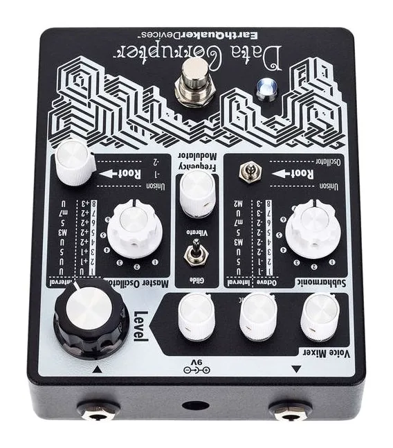 EarthQuaker Devices Data Corrupter, connettori sul retro dell'unita
