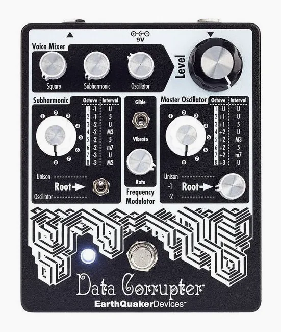 EarthQuaker Devices Data Corrupter, led e interruttore a pedale