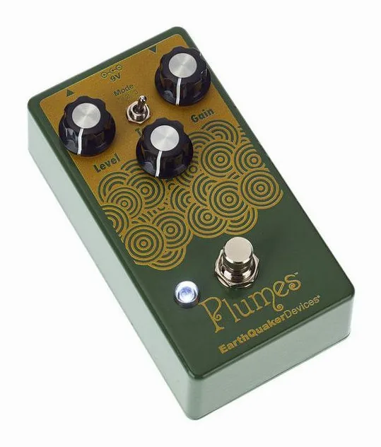 EarthQuaker Devices Devices Plumes Signal Shredder, connettori sul retro dell'unita