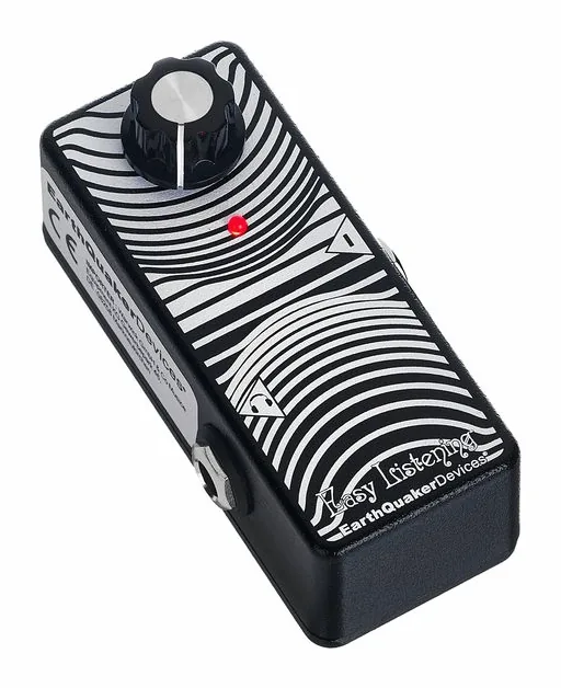EarthQuaker Devices Easy Listening Amp Simulator, grafica del pannello superiore