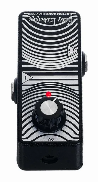 EarthQuaker Devices Easy Listening Amp Simulator, grafica del pannello superiore