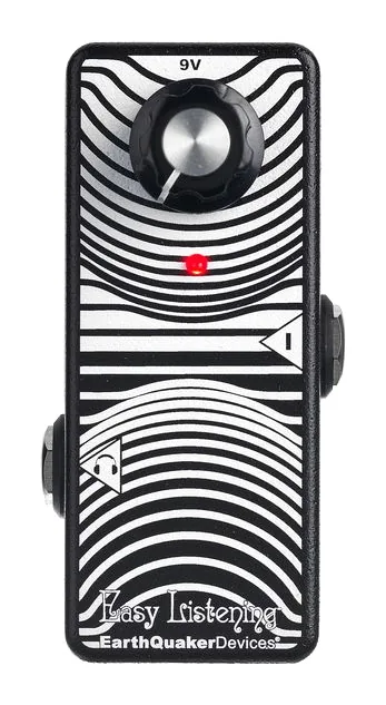 EarthQuaker Devices Easy Listening Amp Simulator, connettori sul retro dell'unita
