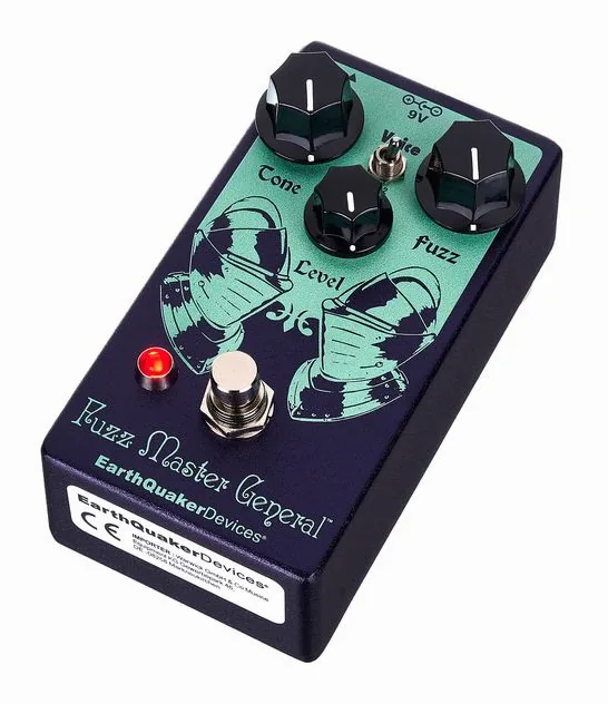 EarthQuaker Devices Fuzz Master General Octave, led e interruttore a pedale