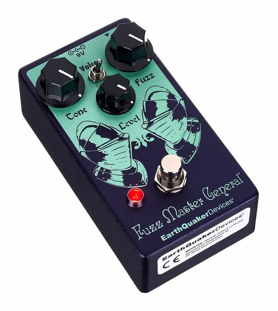 EarthQuaker Devices Fuzz Master General Octave, connettori sul retro dell'unita