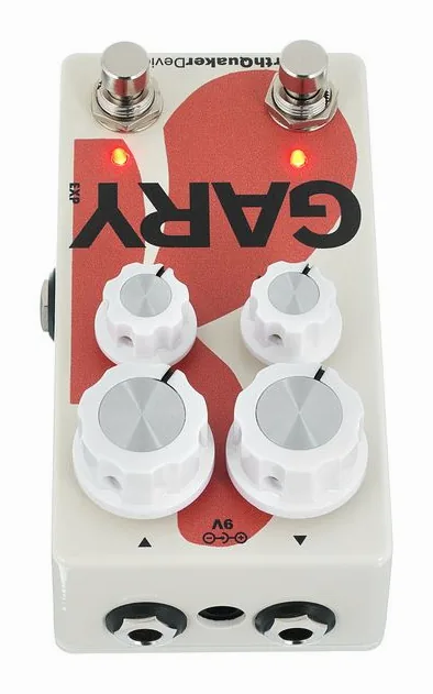EarthQuaker Devices Gary Fuzz/ Overdrive, ingressi e uscite laterali