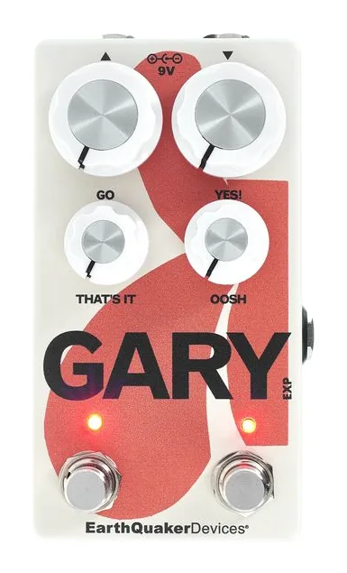 EarthQuaker Devices Gary Fuzz/ Overdrive, connettori sul retro dell'unita
