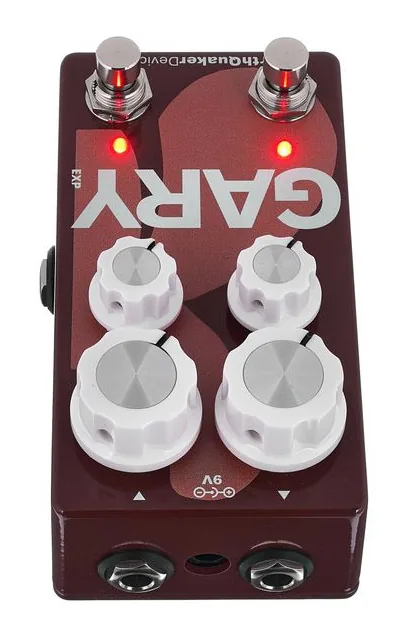 EarthQuaker Devices Gary Red Brown LTD, led e interruttore a pedale