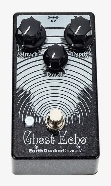 EarthQuaker Devices Ghost Echo V3 Reverb, led e interruttore a pedale