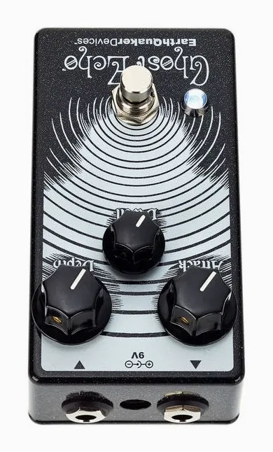 EarthQuaker Devices Ghost Echo V3 Reverb, led e interruttore a pedale