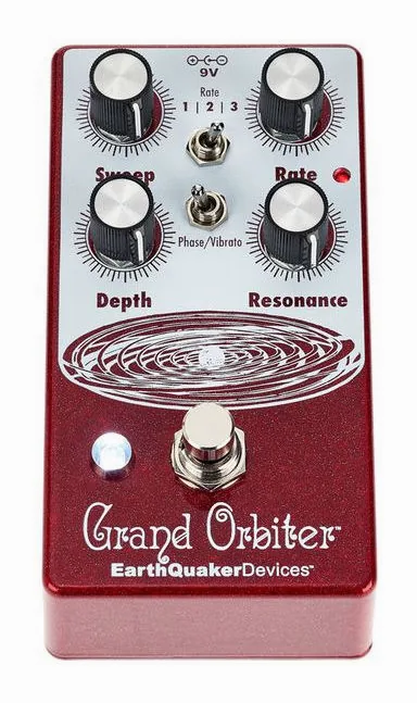 EarthQuaker Devices Grand Orbiter V3, led e interruttore a pedale