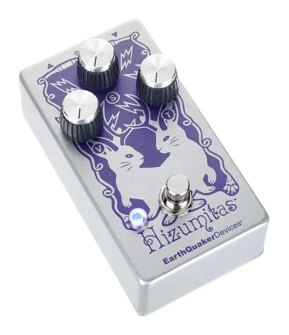 EarthQuaker Devices Hizumitas, manopole viste dall'alto