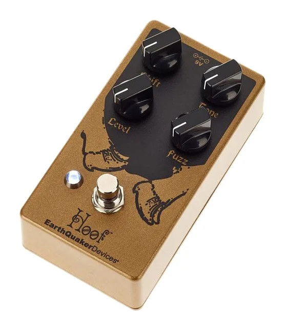 EarthQuaker Devices Hoof V2 fotografato frontalmente