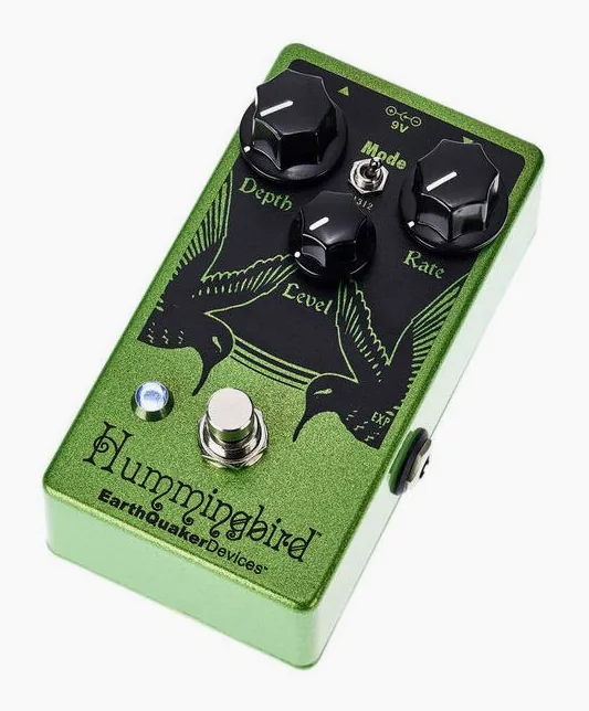 EarthQuaker Devices Hummingbird V4 Rep Percussions, manopole viste dall'alto