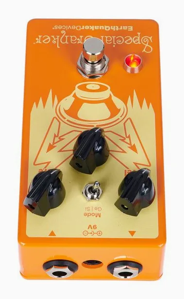 EarthQuaker Devices Special Cranker, grafica del pannello superiore