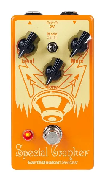 EarthQuaker Devices Special Cranker, grafica del pannello superiore