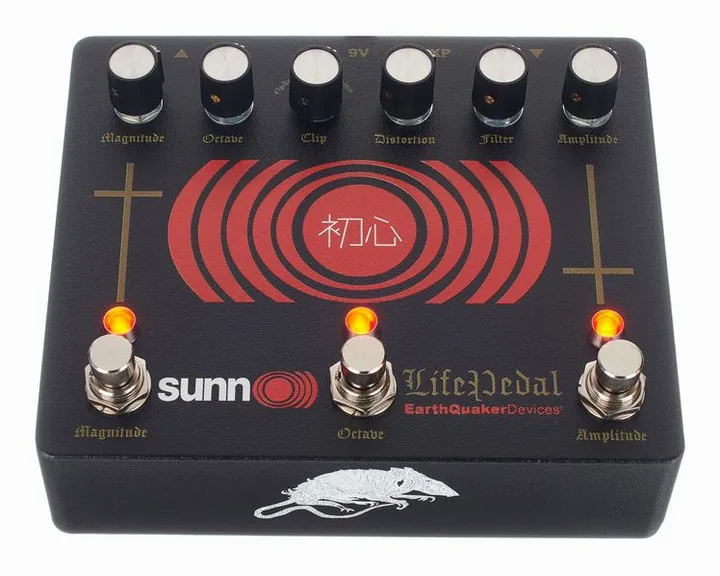 EarthQuaker Devices Sunn O))) Life Pedal V3, led e interruttore a pedale